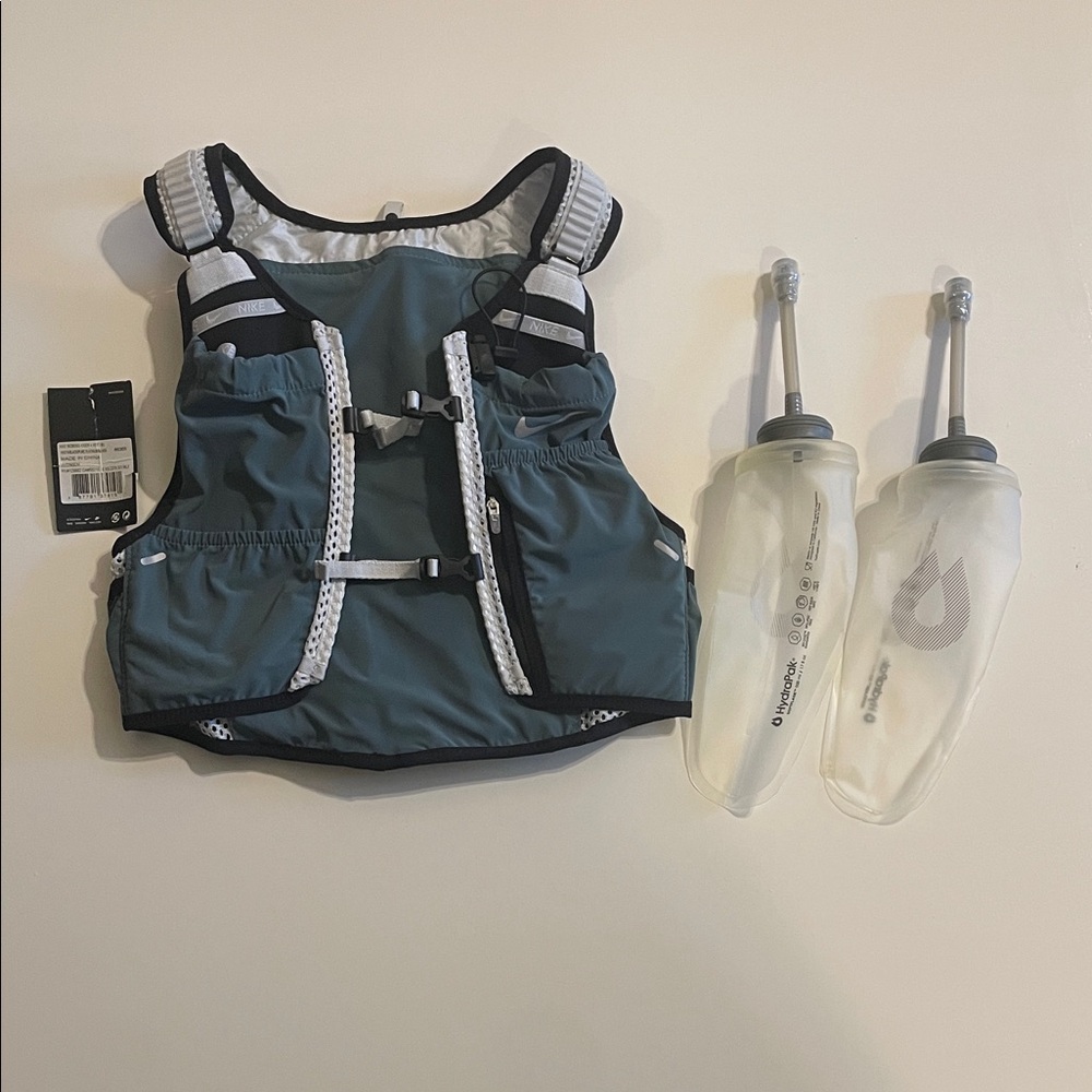 Nike Women's Running Vest - Gray and Black